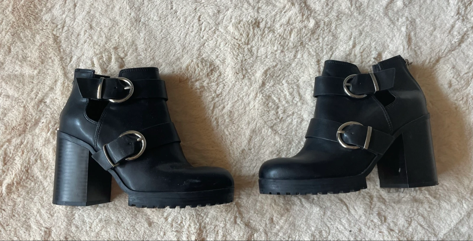 Botinas pretas de salto Pull&Bear – Tamanho 36 – photo 2